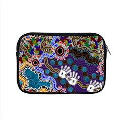 Authentic Aboriginal Art - Discovering Your Dreams Apple Macbook Pro 15  Zipper Case by hogartharts