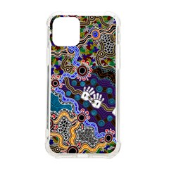 Authentic Aboriginal Art - Discovering Your Dreams Iphone 11 Pro 5 8 Inch Tpu Uv Print Case by hogartharts