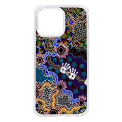 Authentic Aboriginal Art - Discovering Your Dreams Iphone 14 Pro Max Tpu Uv Print Case by hogartharts