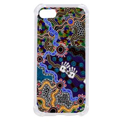 Authentic Aboriginal Art - Discovering Your Dreams Iphone Se by hogartharts