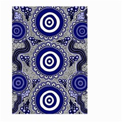 Authentic Aboriginal Art - Gathering Large Garden Flag (two Sides) by hogartharts