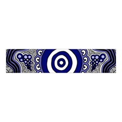 Authentic Aboriginal Art - Gathering Velvet Scrunchie by hogartharts