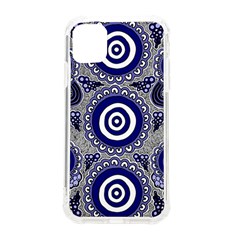 Authentic Aboriginal Art - Gathering Iphone 11 Tpu Uv Print Case by hogartharts