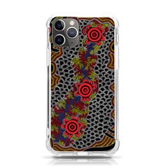 Authentic Aboriginal Art - Gathering 2 Iphone 11 Pro 5 8 Inch Tpu Uv Print Case by hogartharts