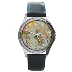 Golf Course Par Green Round Metal Watch by Proyonanggan