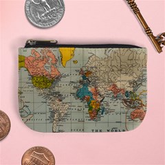 Circular Concentric Radial Symmetry Abstract Mini Coin Purse by Proyonanggan