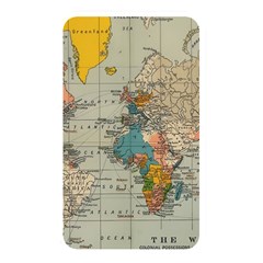 Vintage World Map Memory Card Reader (rectangular) by Proyonanggan