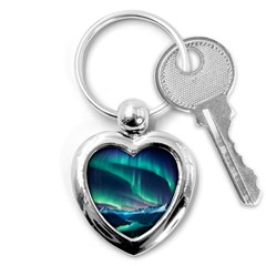 Triangle Pattern Design Cute Key Chain (heart) by Ndabl3x