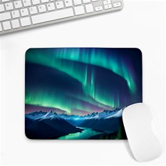 Geometric Pattern Design White Small Mousepad by Ndabl3x