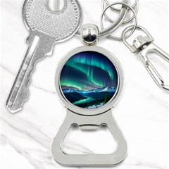 Zig Zag Waves Lines Geometric Bottle Opener Key Chain by Ndabl3x