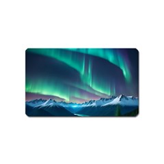 Aurora Borealis Magnet (name Card) by Ndabl3x