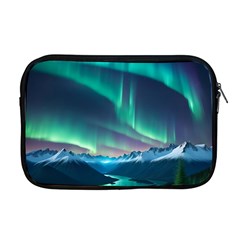 Aurora Borealis Apple Macbook Pro 17  Zipper Case by Ndabl3x