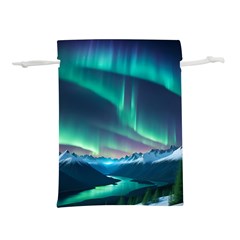 Aurora Borealis Lightweight Drawstring Pouch (s) by Ndabl3x