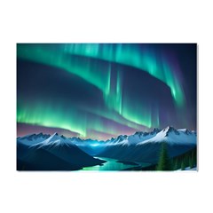 Aurora Borealis Crystal Sticker (a4) by Ndabl3x