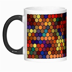 Zig Zag Pattern Geometric Design Morph Mug by Ndabl3x