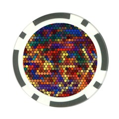 Zig Zag Pattern Geometric Design Poker Chip Card Guard by Ndabl3x