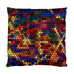 Zig Zag Pattern Geometric Design Standard Cushion Case (two Sides) by Ndabl3x