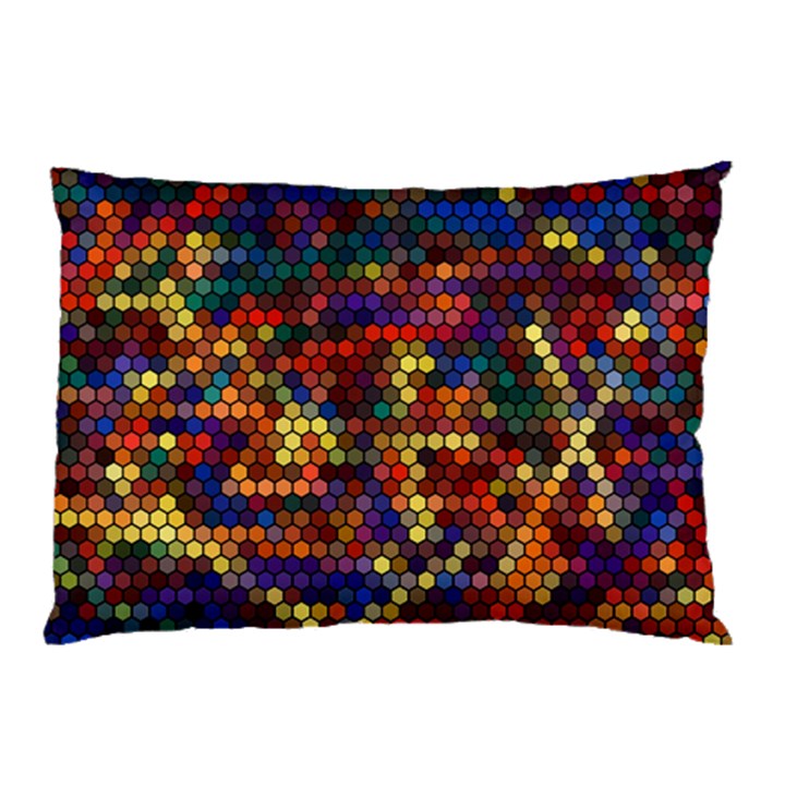 Zig Zag Pattern Geometric Design Pillow Case (Two Sides)