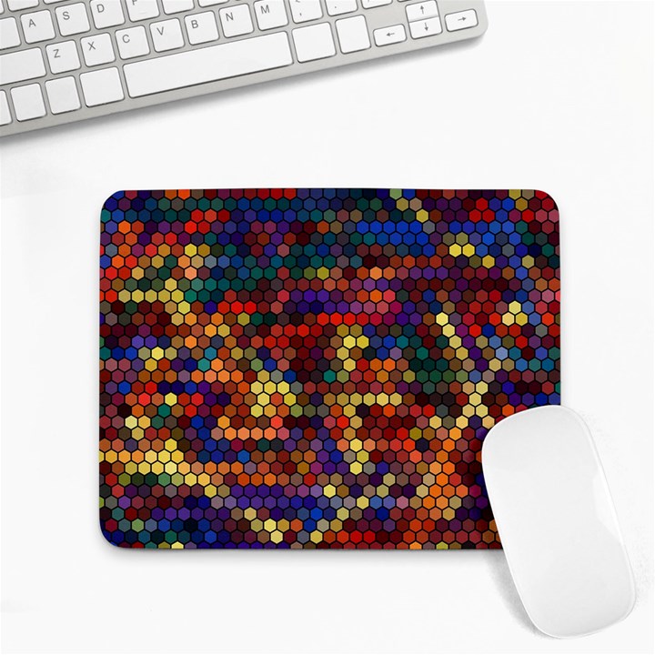 Hexagon Honeycomb Pattern Design Small Mousepad