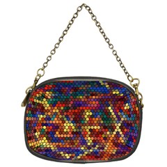 Hexagon Honeycomb Pattern Design Chain Purse (two Sides) by Ndabl3x