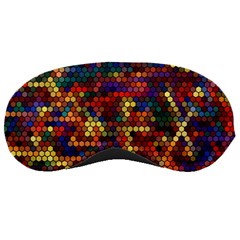 Hexagon Honeycomb Pattern Design Sleep Mask by Ndabl3x