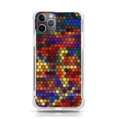 Zig Zag Pattern Geometric Design Iphone 11 Pro 5 8 Inch Tpu Uv Print Case by Ndabl3x