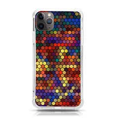 Zig Zag Pattern Geometric Design Iphone 11 Pro Max 6 5 Inch Tpu Uv Print Case by Ndabl3x