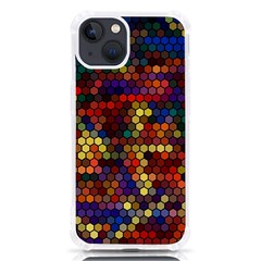 Zig Zag Pattern Geometric Design Iphone 13 Tpu Uv Print Case by Ndabl3x