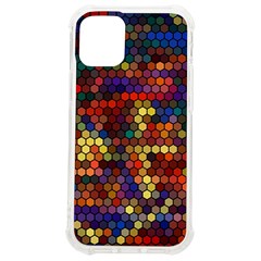 Flower Retro Funky Psychedelic Iphone 12 Mini Tpu Uv Print Case	 by Ndabl3x