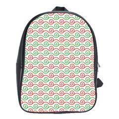 Mosaic Hexagon Honeycomb School Bag (large) by Ndabl3x