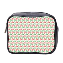 Mosaic Hexagon Honeycomb Mini Toiletries Bag (two Sides) by Ndabl3x