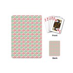 Pattern Flowers Geometric Playing Cards Single Design (Mini) Back