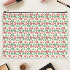 Background Pattern Leaves Texture Cosmetic Bag (xxxl) by Ndabl3x