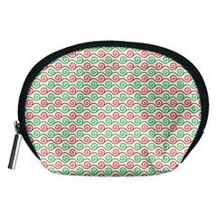 Background Pattern Leaves Texture Accessory Pouch (medium)