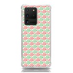 Mosaic Hexagon Honeycomb Samsung Galaxy S20 Ultra 6.9 Inch TPU UV Case Front