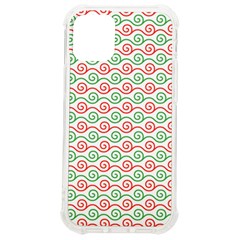 Pattern Flowers Geometric Iphone 12 Mini Tpu Uv Print Case	 by Ndabl3x