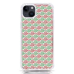 Pattern Flowers Geometric Iphone 14 Plus Tpu Uv Print Case by Ndabl3x