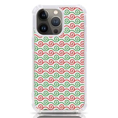 Pattern Flowers Geometric Iphone 13 Pro Tpu Uv Print Case by Ndabl3x