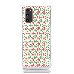 Spirals Geometric Pattern Design Samsung Galaxy S20 6 2 Inch Tpu Uv Case by Ndabl3x