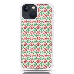 Spirals Geometric Pattern Design Iphone 13 Mini Tpu Uv Print Case by Ndabl3x