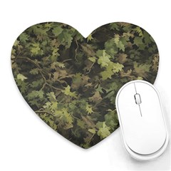 Flowers Pattern Flora Heart Mousepad by Ndabl3x