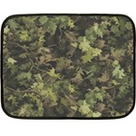 Flowers Pattern Flora Fleece Blanket (Mini) 35 x27  Blanket