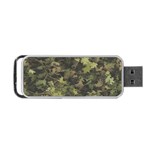 Flowers Pattern Flora Portable USB Flash (Two Sides) Front