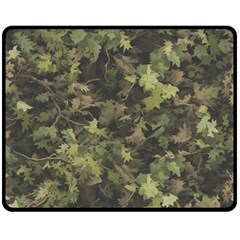 Flowers Pattern Flora Two Sides Fleece Blanket (medium) by Ndabl3x