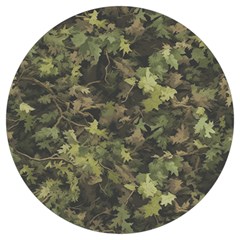 Flowers Pattern Flora Round Trivet by Ndabl3x