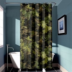 Camouflage Military Shower Curtain 36  X 72  (stall)  by Ndabl3x