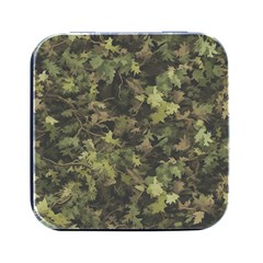 Camouflage Military Square Metal Box (black) by Ndabl3x