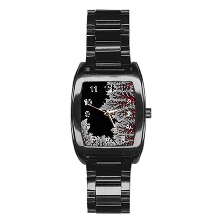 Aesthetic Outer Space Cartoon Art Stainless Steel Barrel Watch