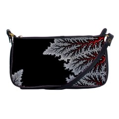 Silhouette Of Aurora Borealis Shoulder Clutch Bag by Bedest