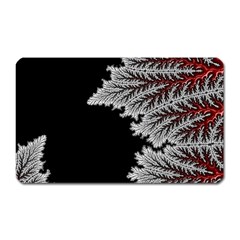 Jungle Road Hawaii Asphalt Mountains Green Magnet (rectangular) by Bedest